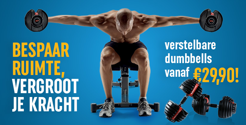 Adjustable Dumbbells from just €29.99