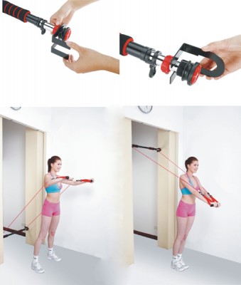 Insportline multifunctionele deurrekstok 1