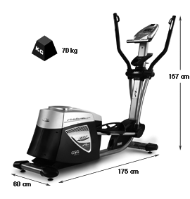 BH Fitness Iridium Avant GSG crosstrainer 2