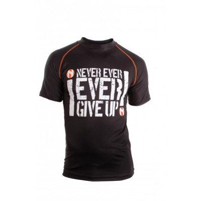 Nihon Rashguard "Never Give Up"