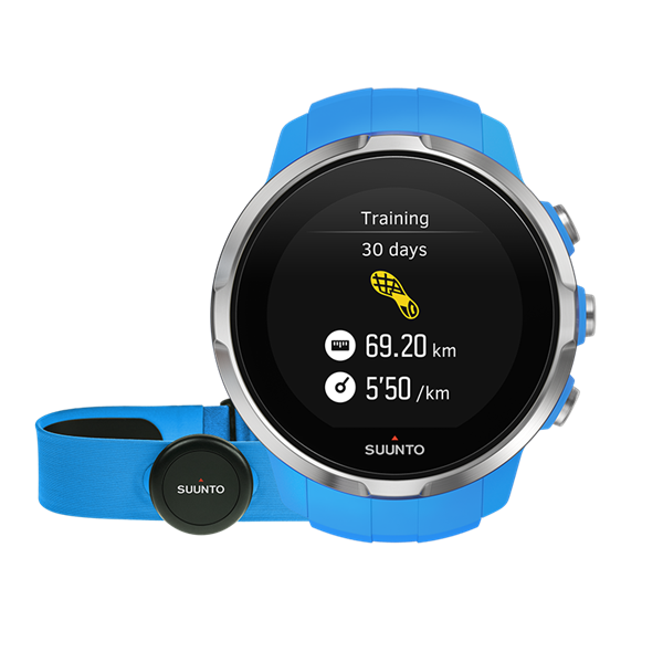 Suunto Spartan Sport HR GPS Horloge (Blauw)