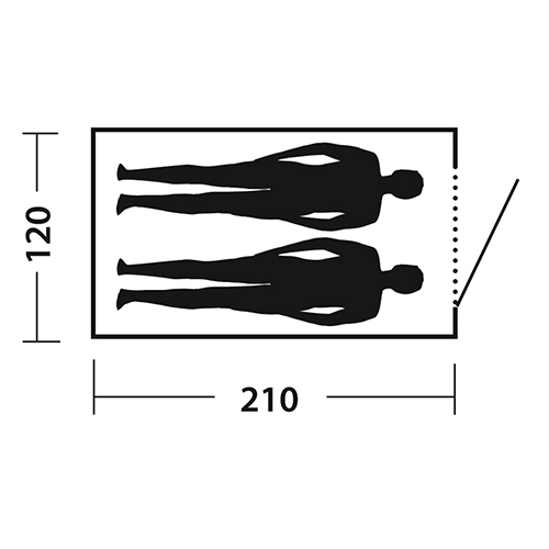 EasyCamp Funster Mosaic blauw 4