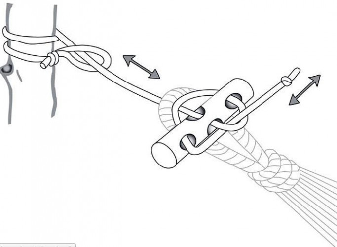 Amazonas Micro Rope fastening cord for hammock 2