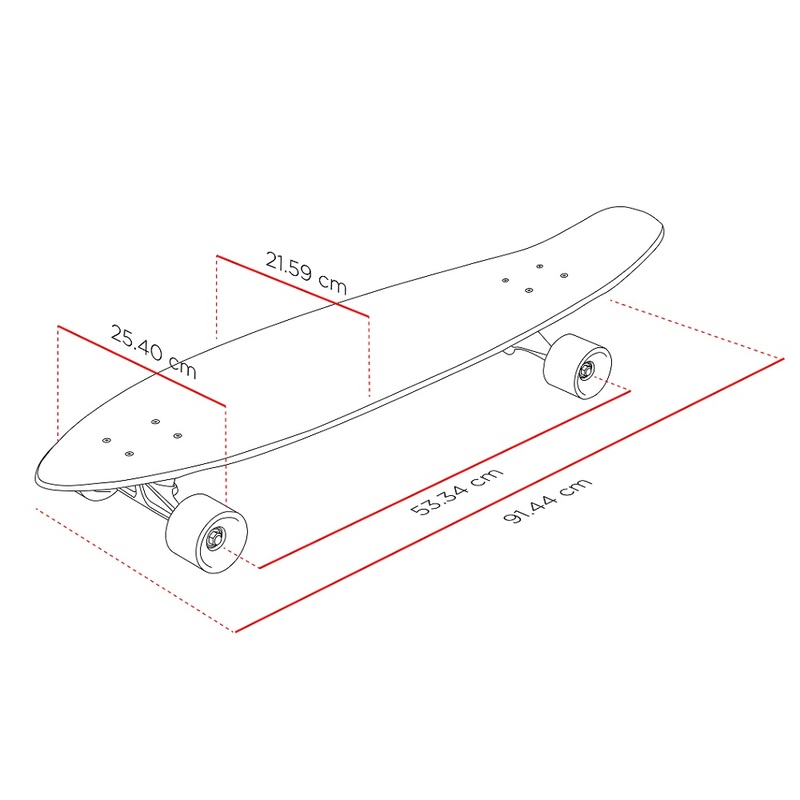 Street Surfing Longboard Blown Out 36 inch 1
