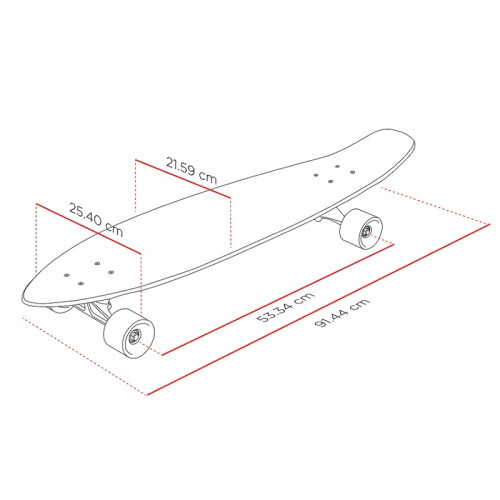 Street Surfing Longboard Blown Out 36 inch 1