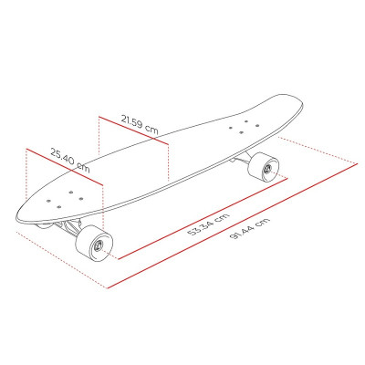 Street Surfing Longboard Blown Out 36 inch 1