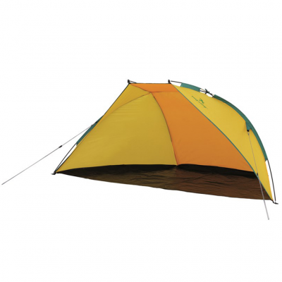Easy Camp Beach wind screen yellow and orange