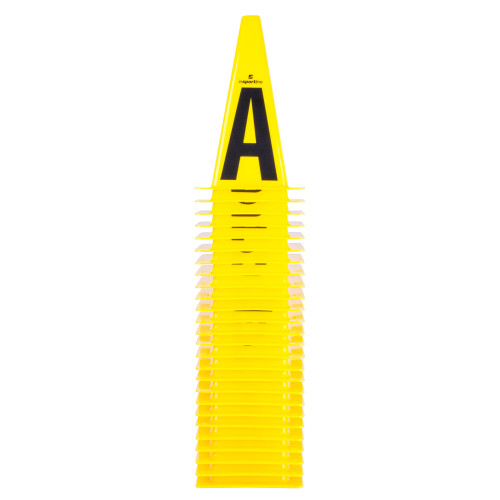 Insportline alphabet plastic cones 6
