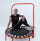 Avyna fitness trampoline (Oranje)