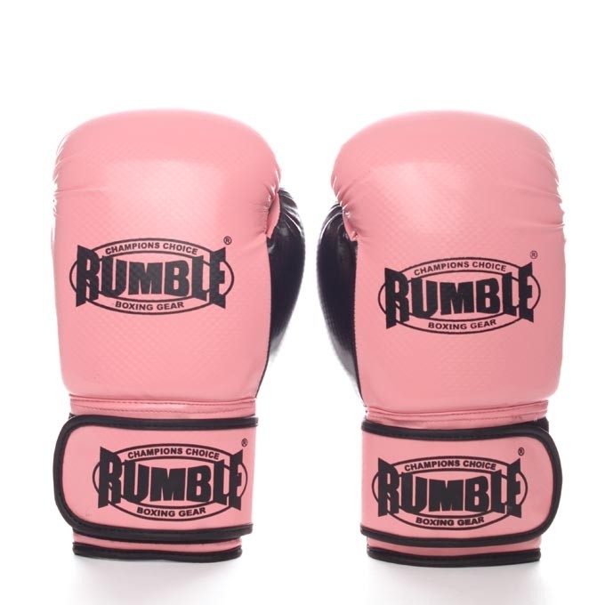 Rumble bokshandschoen Ready PU 2.0 (Roze-Zwart) 1