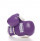 Rumble boxing glove Ready PU 2.0 purple-white