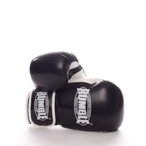 Rumble boxing glove junior PU 2.0 black-white 2