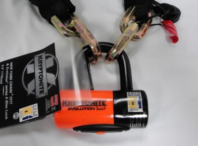 Kryptonite NEW YORK chain with EVOLUTION 4 disck lock (170 cm) 2
