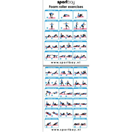 Massage foam roller GRID (33 cm) 11