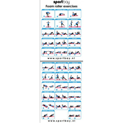 Massage foam roller GRID (33 cm) 11