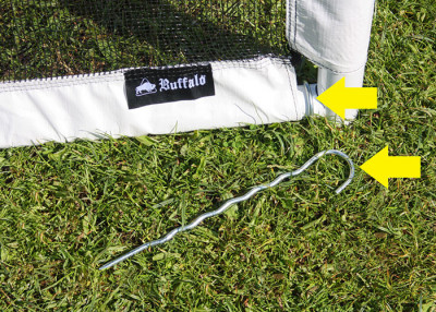 Buffalo soccer goal world cup 4