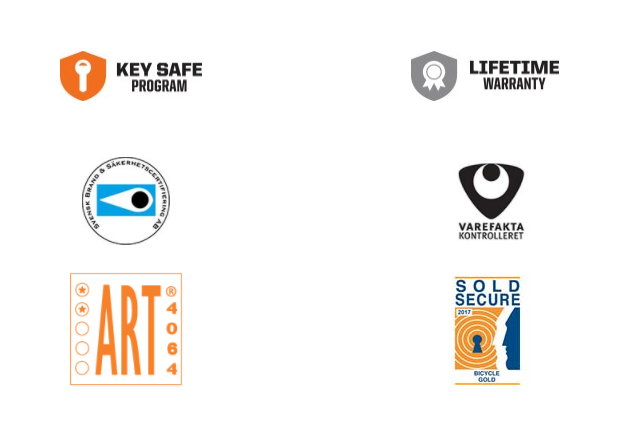 Kryptonite EVOLUTION MINI-7 fietsslot + KRYPTOFLEX kabel 4