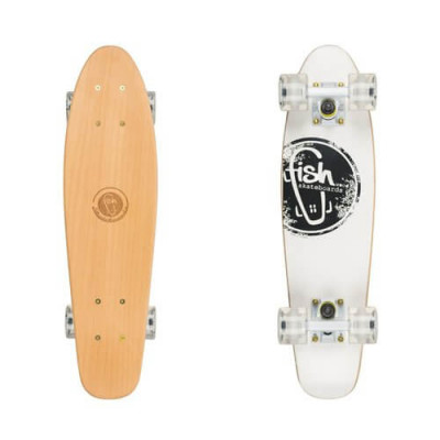 Fish penny board classic wood 5
