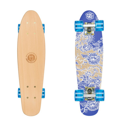 Fish penny board classic wood 10