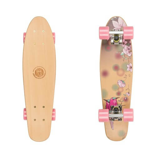 Fish penny board classic wood 13