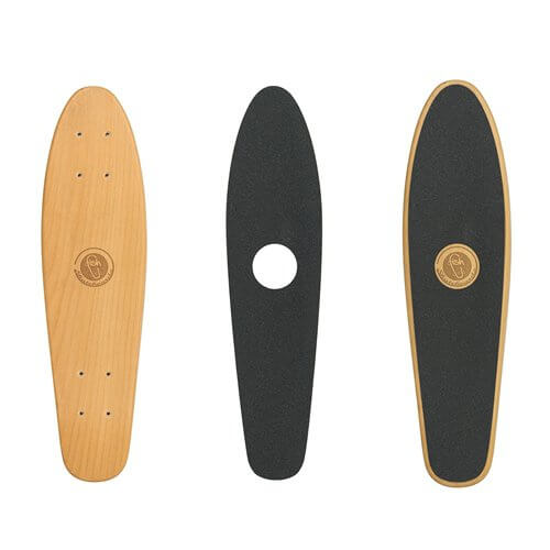 Fish penny board classic wood 16
