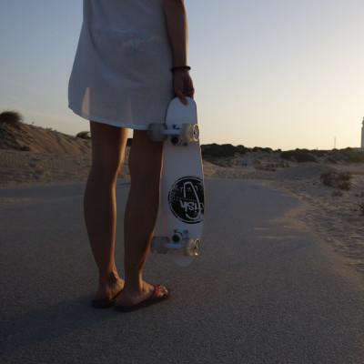 Fish penny board classic wood 18