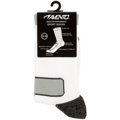 Avento sportsokken heren wit