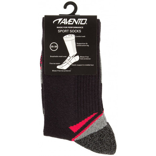 Avento sports socks ladies black 3