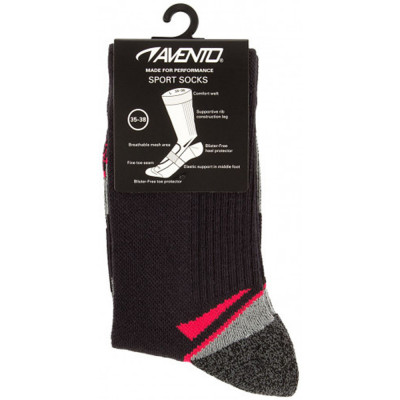 Avento sports socks ladies black 3