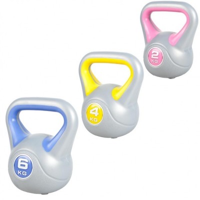 Kettlebells 2, 4 en 6 kg