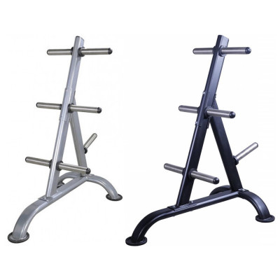 Lifemaxx Weightplate rack for 50mm discs (silver)