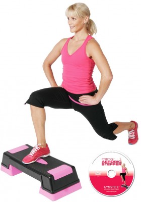 GYMSTICK fitness step met Trainingsvideo