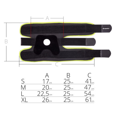Insportline magnetic bamboo knee brace 6