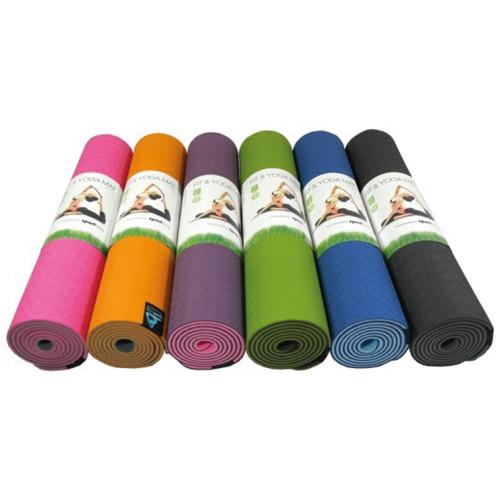 ECO Fitness en Yogamat Deluxe (6 mm) 2