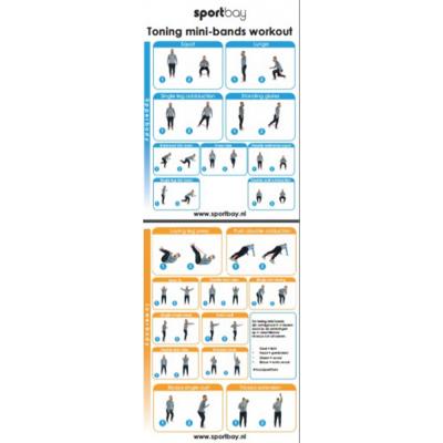 Sportbay® Tone loopbanden set (4 st.) 2