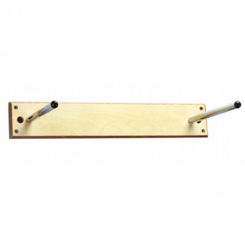 Trendy Sport wandrek voor fitnessmatten (Hout)