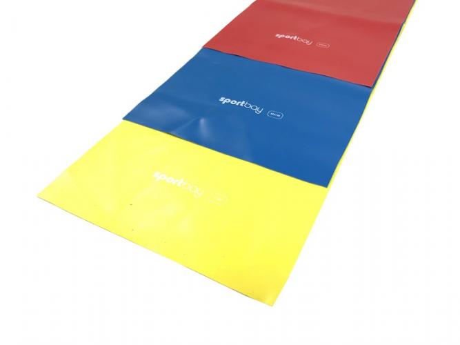 Fitness latex aerobic banden (set van 3 stuks) 1