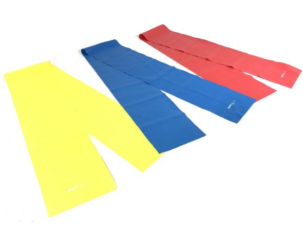 Fitness latex aerobic banden (set van 3 stuks) 2