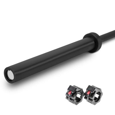 Strongman olympische zwarte halterstang 220 cm (20 kg)