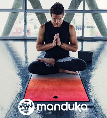 Manduka eQua™ yogamat doek (183 cm) 12