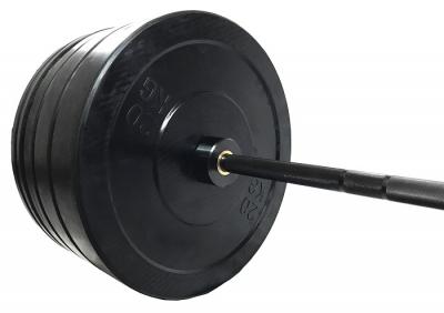 Strongman olympische halterset voordeelset (Zwart) 6