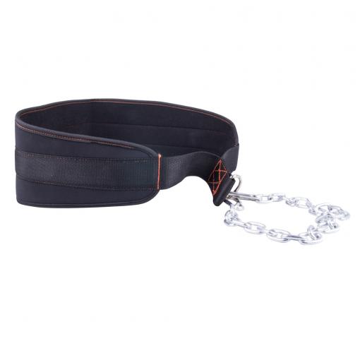 Insportline weightlifting belt with chain 1