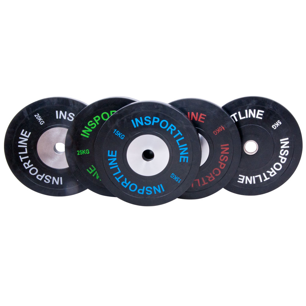 Insportline Bumper Plate 10kg 1