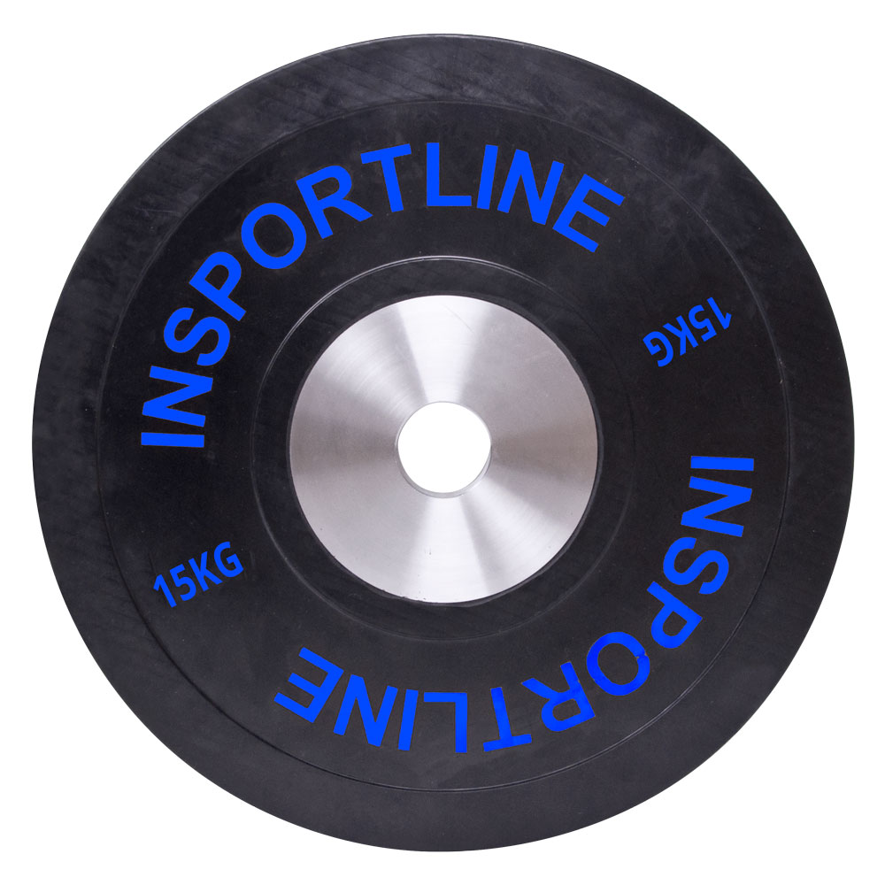 Insportline Bumper Plate 15kg