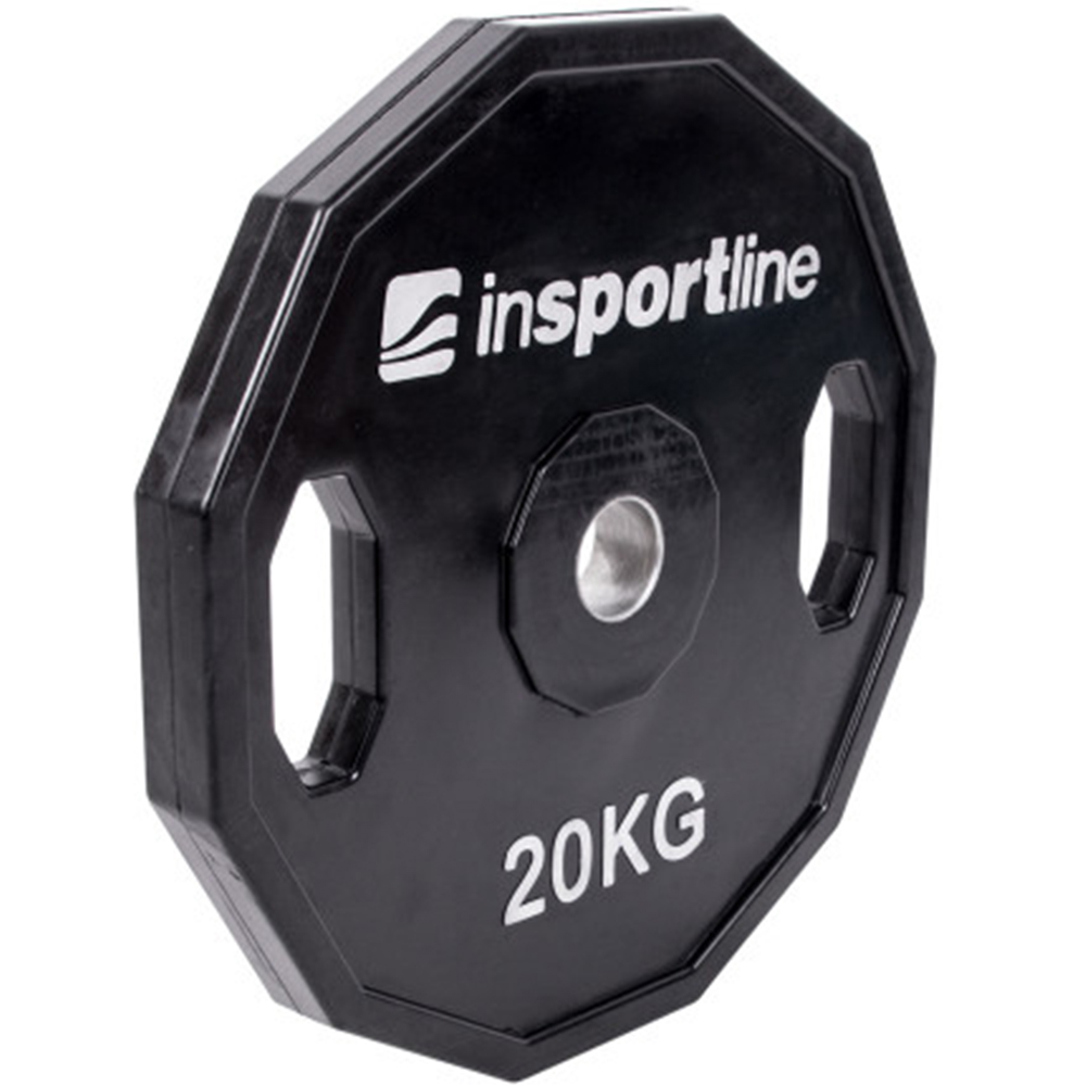 Insportline Olympic plate with rubber coating (30 mm) 4