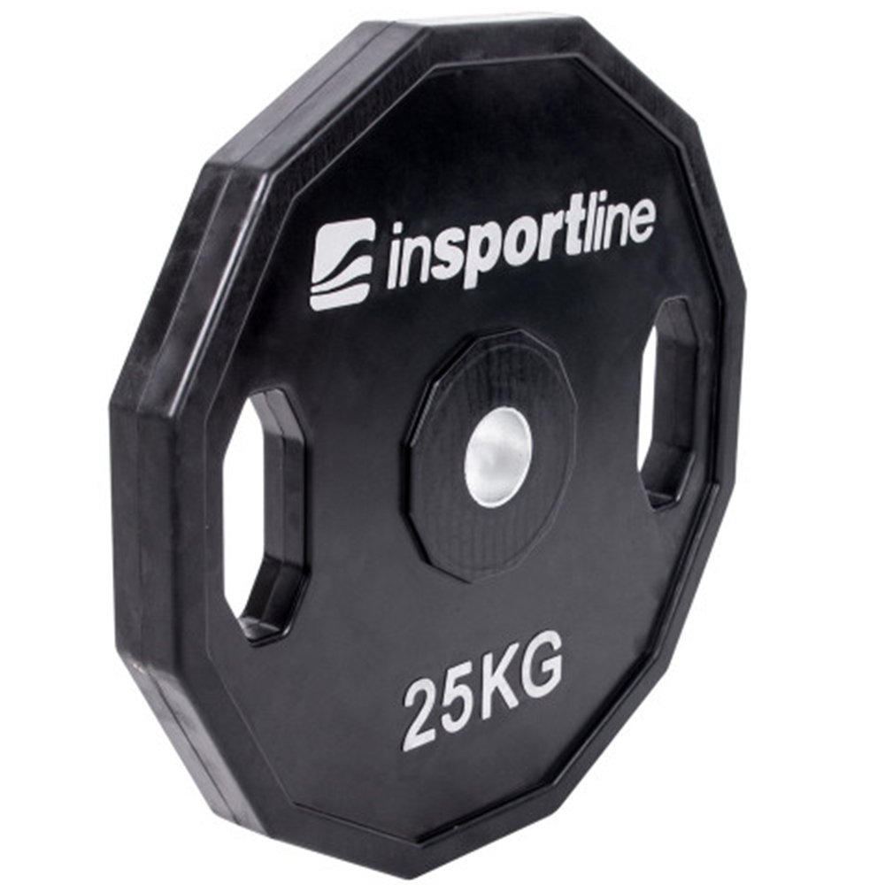 Insportline Olympic plate with rubber coating (30 mm) 5