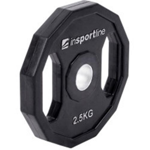 Insportline Olympic plate with rubber coating (50 mm) 1