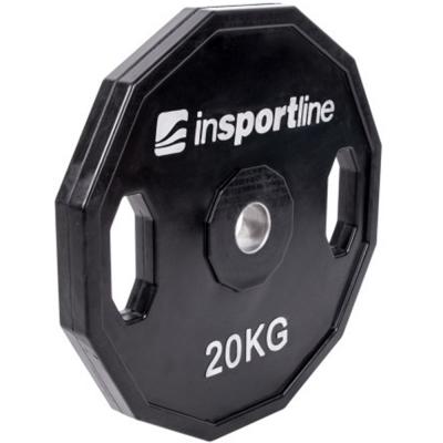 Insportline Olympic plate with rubber coating (50 mm) 5