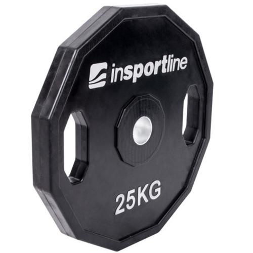 Insportline Olympic plate with rubber coating (50 mm) 6