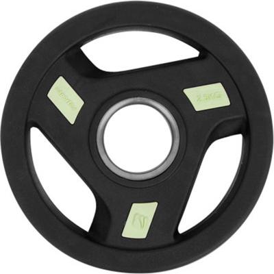 Insportline rubberen olympische halterschijven Herk (50 mm) 1